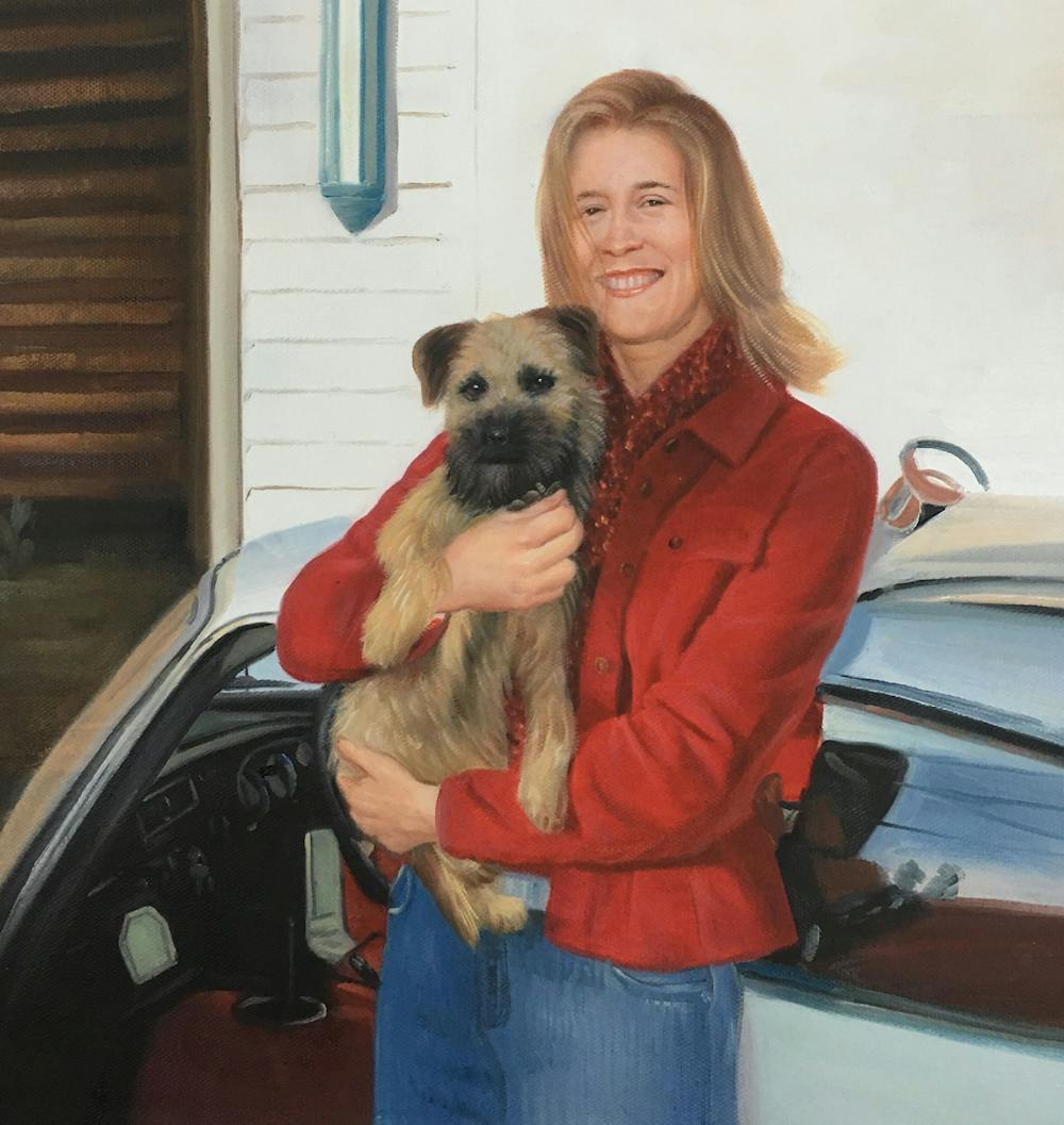 Artist-Rendered Painting