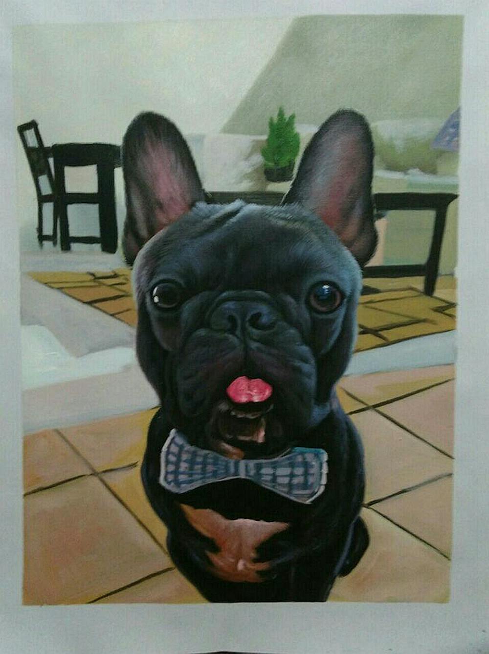 Artist-Rendered Painting