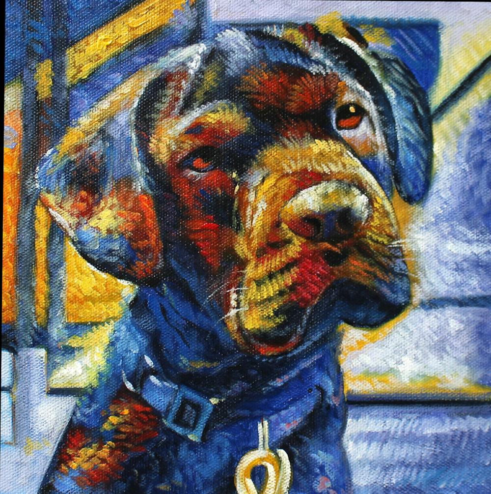 Artist-Rendered Painting