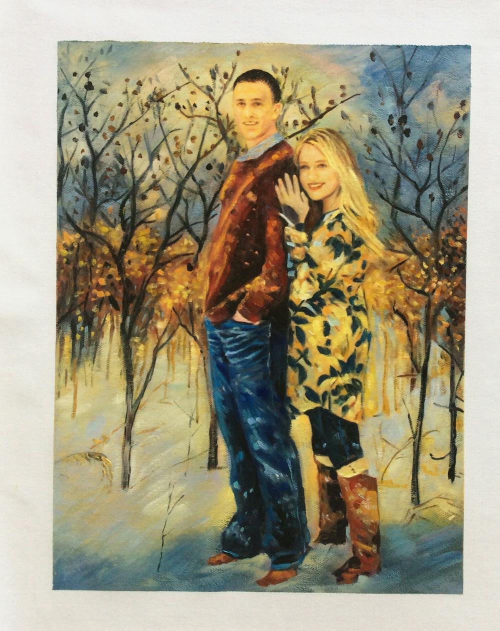 Artist-Rendered Painting