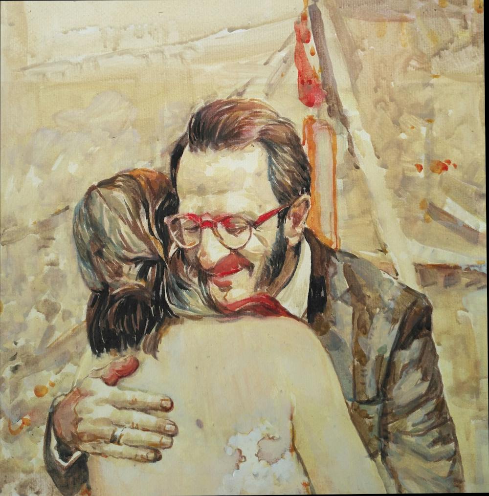 Artist-Rendered Painting