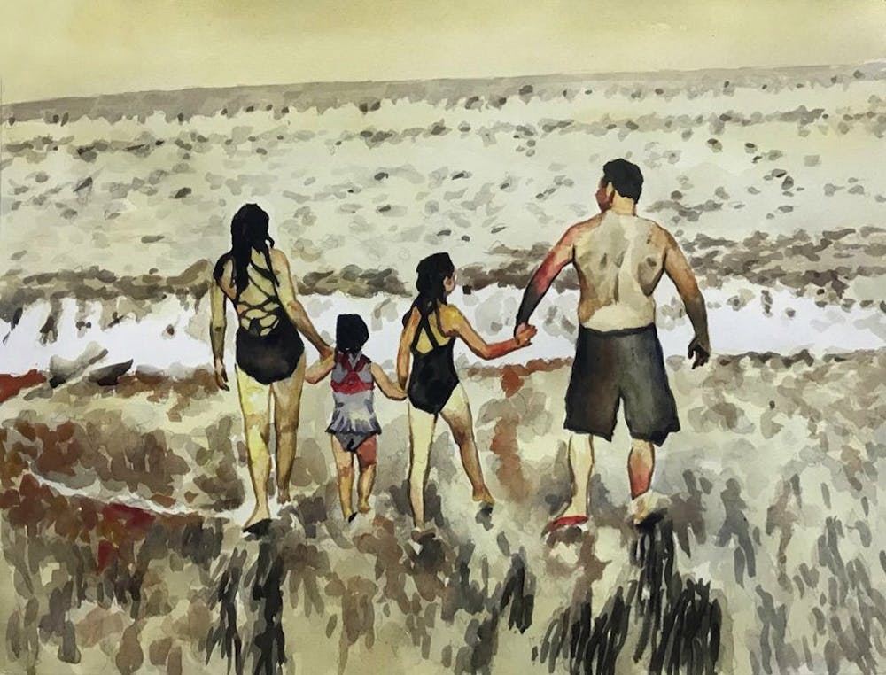 Artist-Rendered Painting