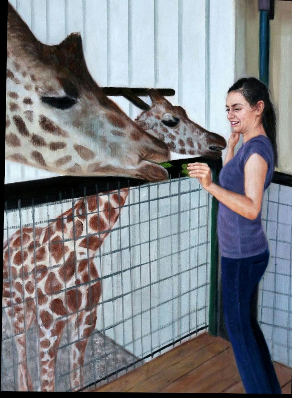 Artist-Rendered Painting