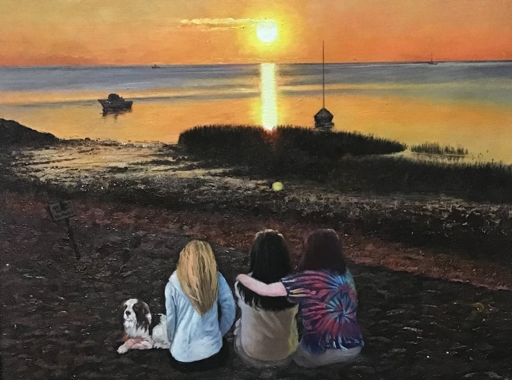 Artist-Rendered Painting