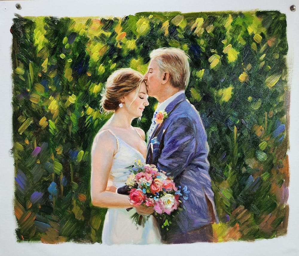 Artist-Rendered Painting