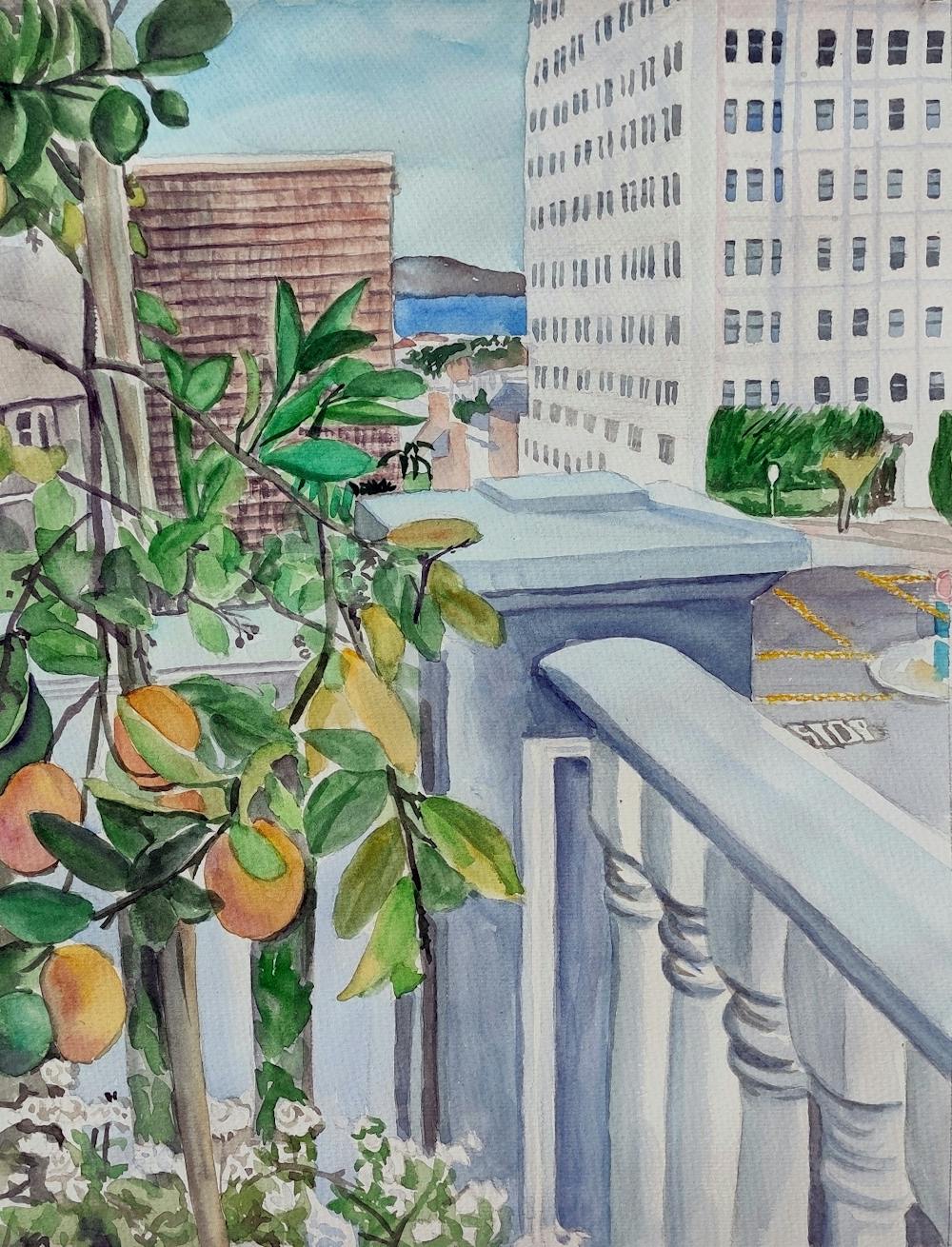 Artist-Rendered Painting