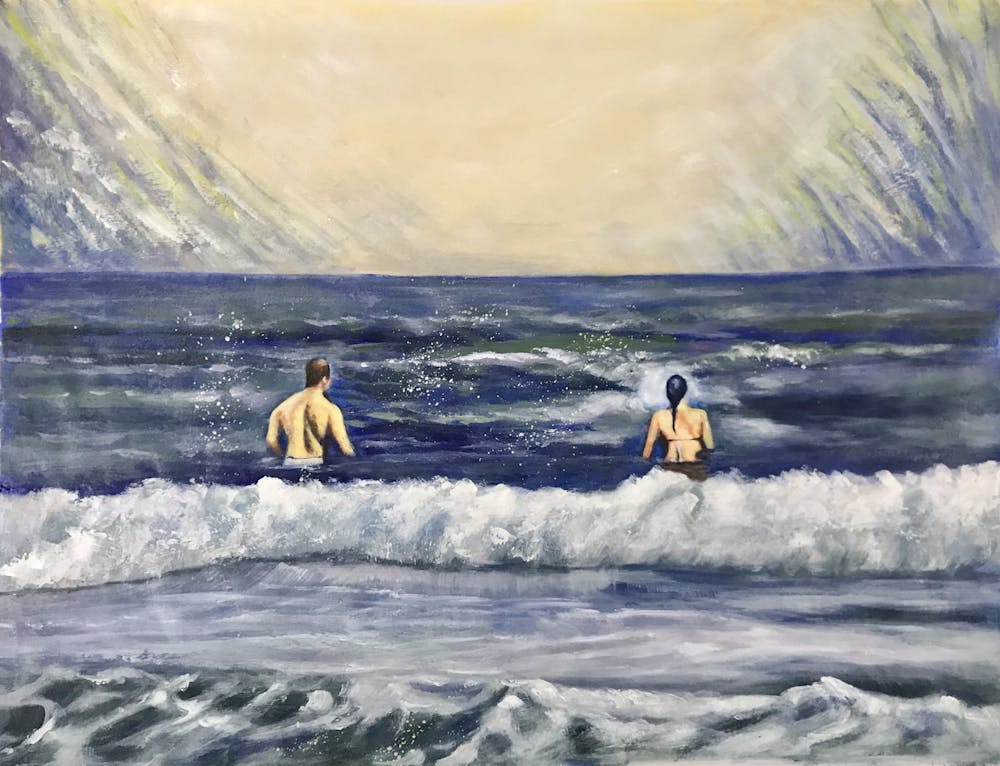 Artist-Rendered Painting