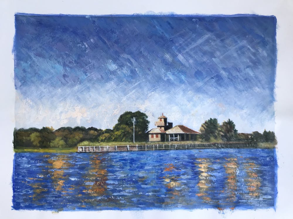 Artist-Rendered Painting