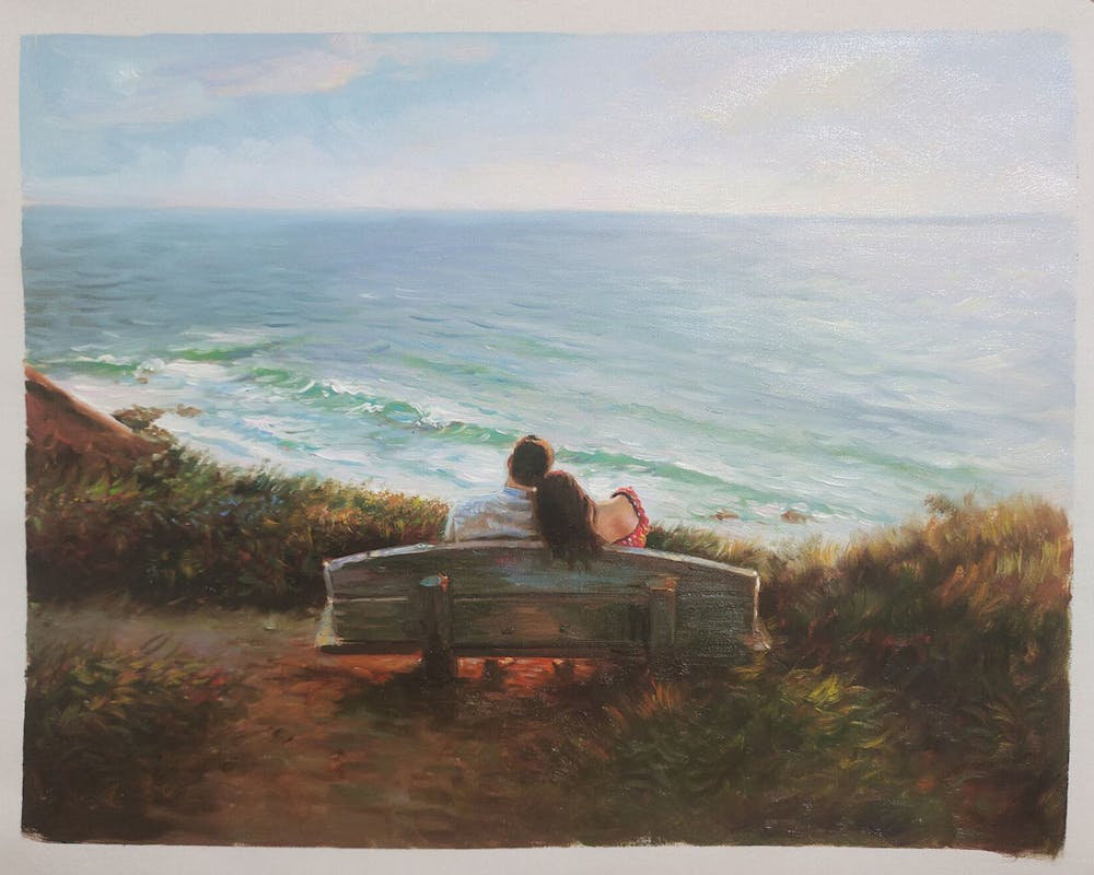 Artist-Rendered Painting