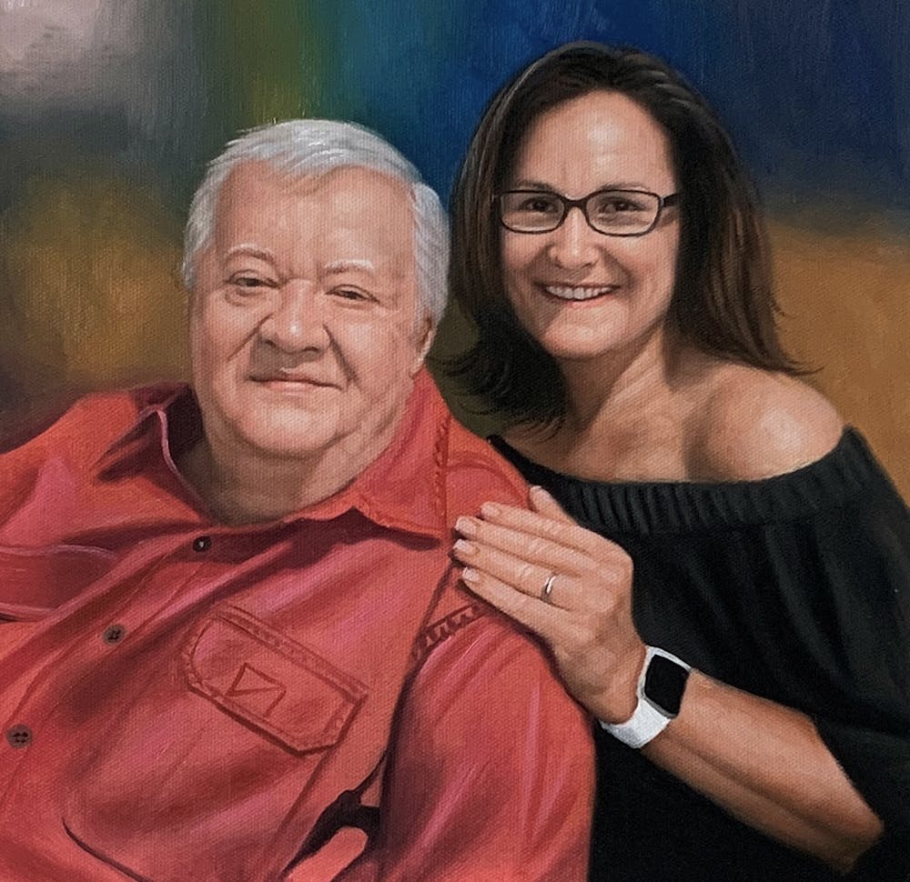 Artist-Rendered Painting