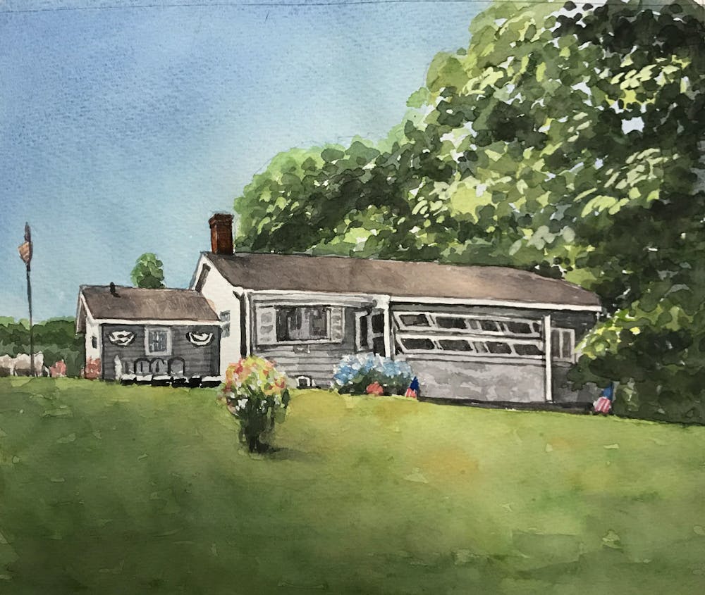 Artist-Rendered Painting