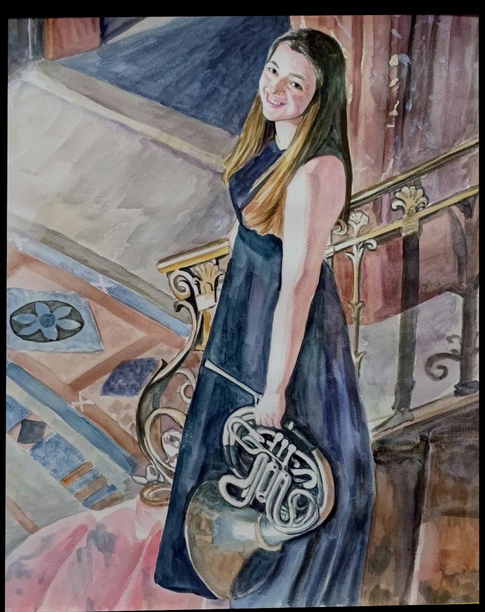 Artist-Rendered Painting