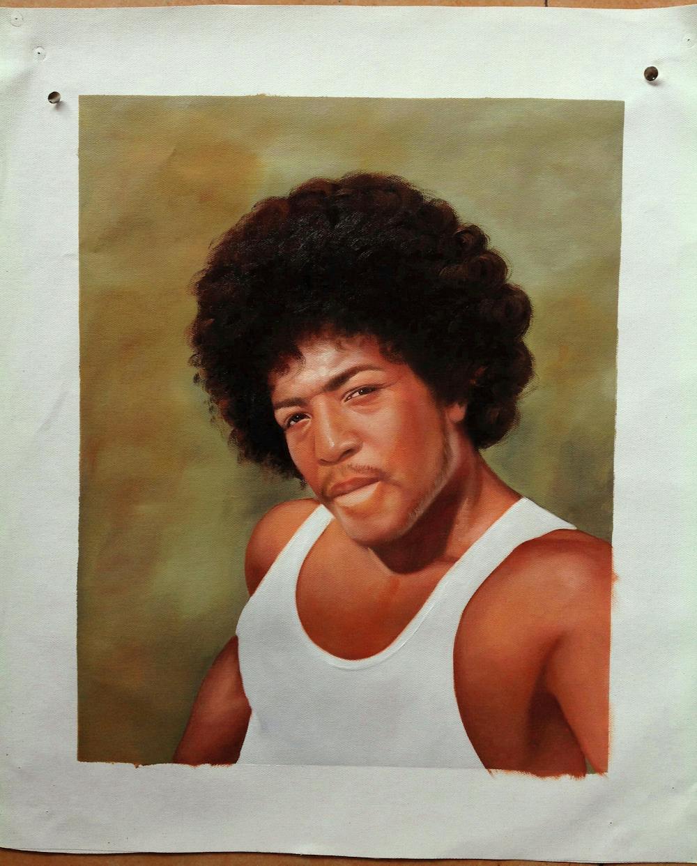 Artist-Rendered Painting