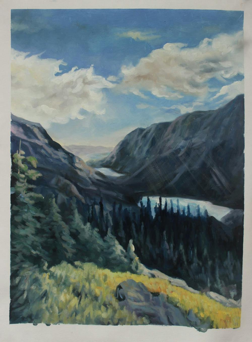 Artist-Rendered Painting