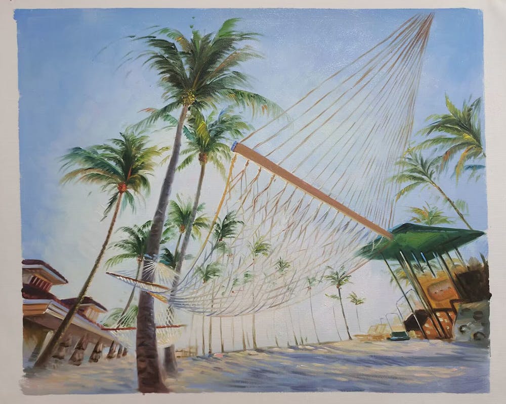 Artist-Rendered Painting