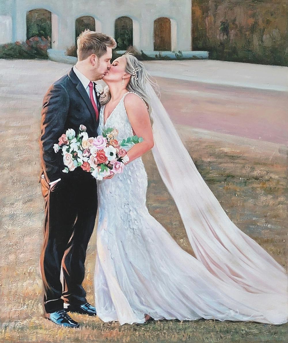 Artist-Rendered Painting