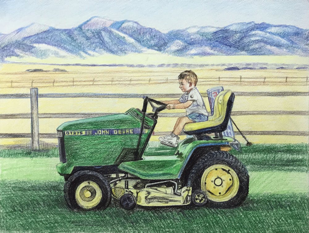 Artist-Rendered Painting