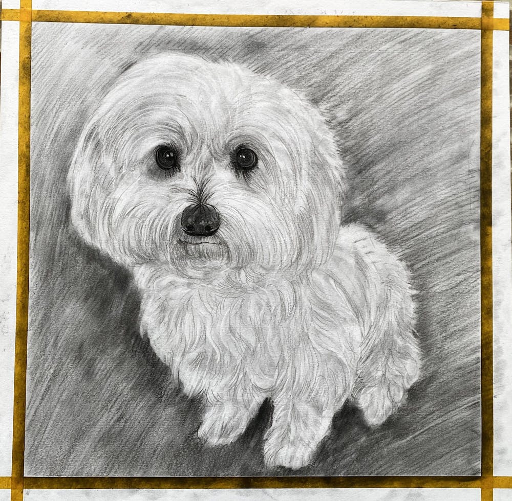 Artist-Rendered Painting