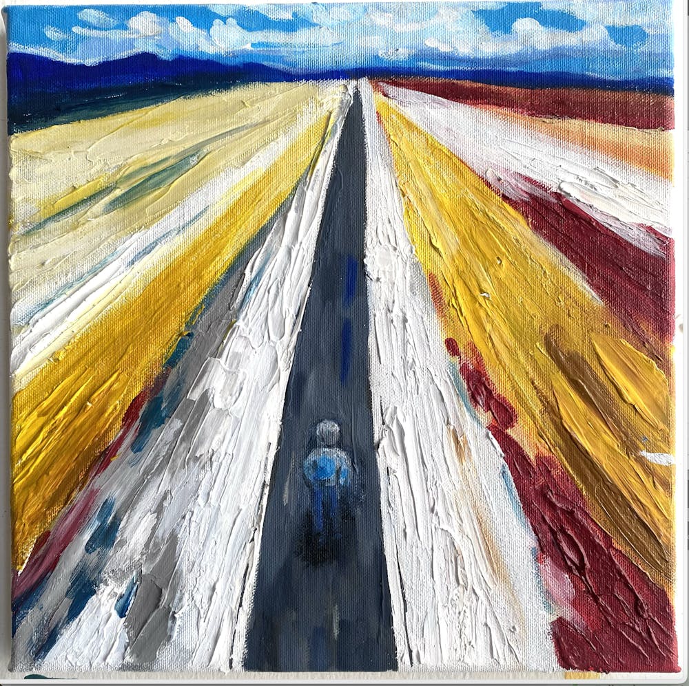 Artist-Rendered Painting