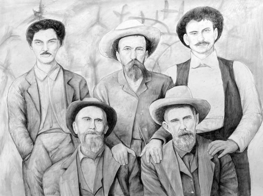 Artist-Rendered Painting