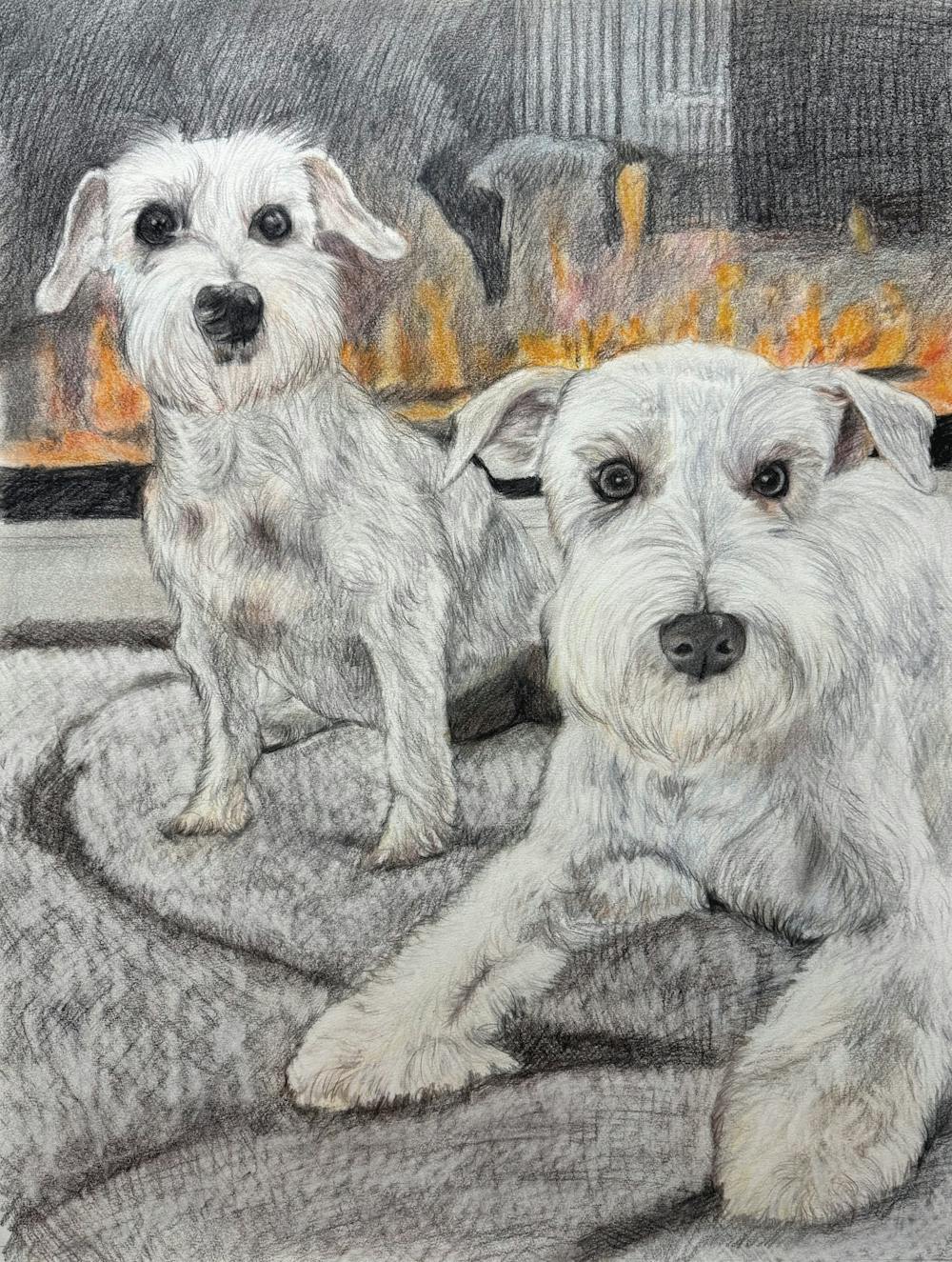 Artist-Rendered Painting