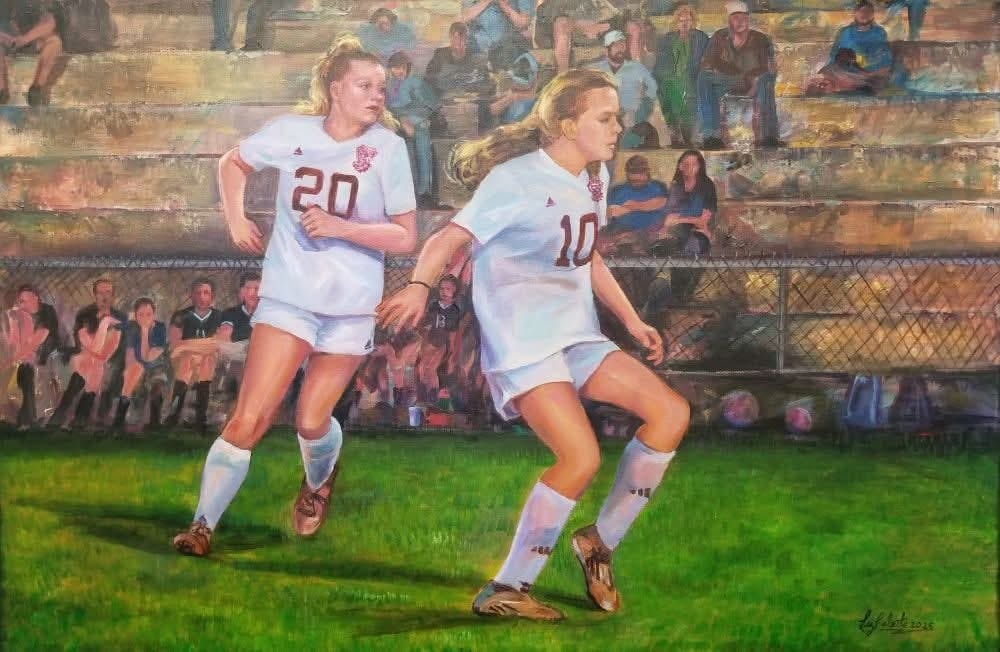 Artist-Rendered Painting