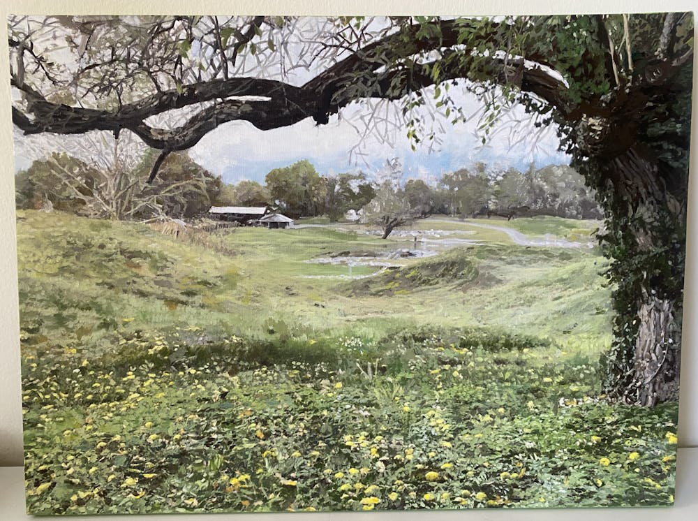 Artist-Rendered Painting