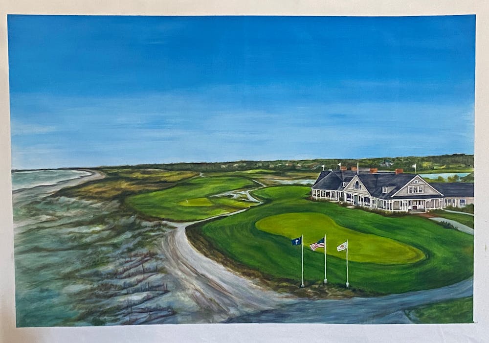 Artist-Rendered Painting