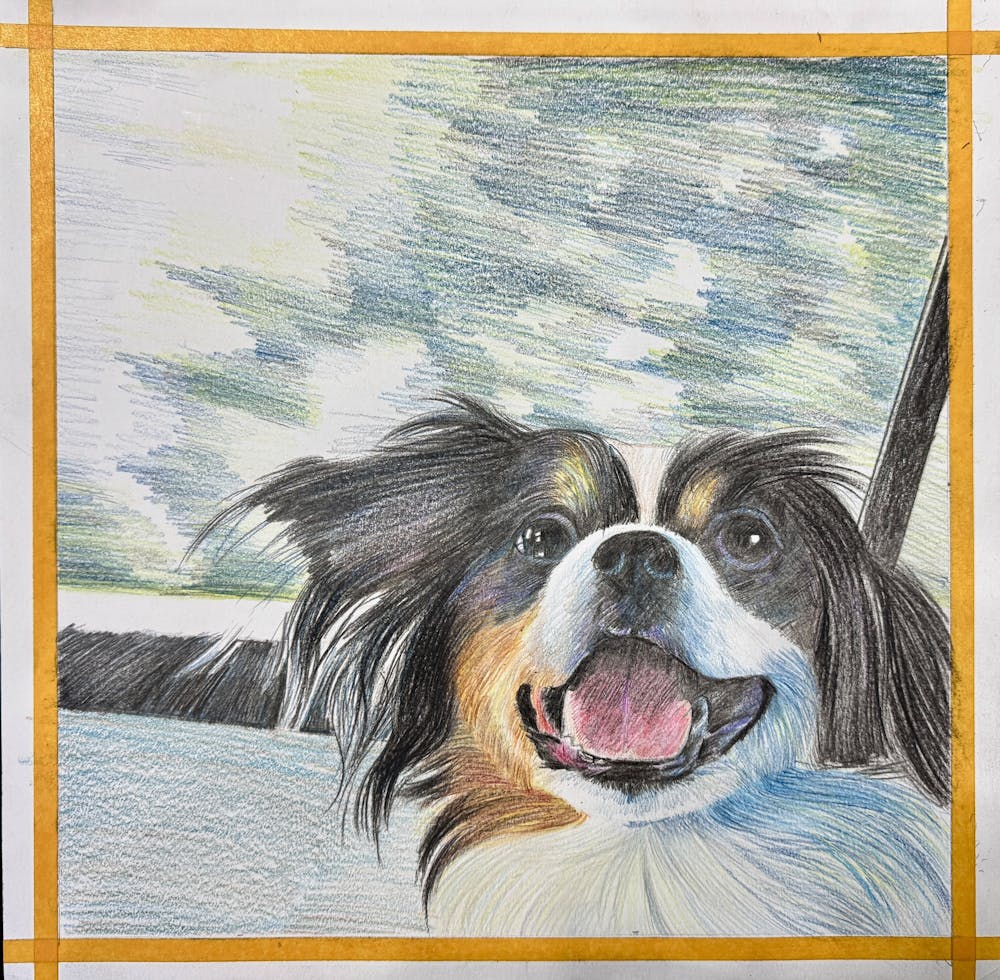 Artist-Rendered Painting