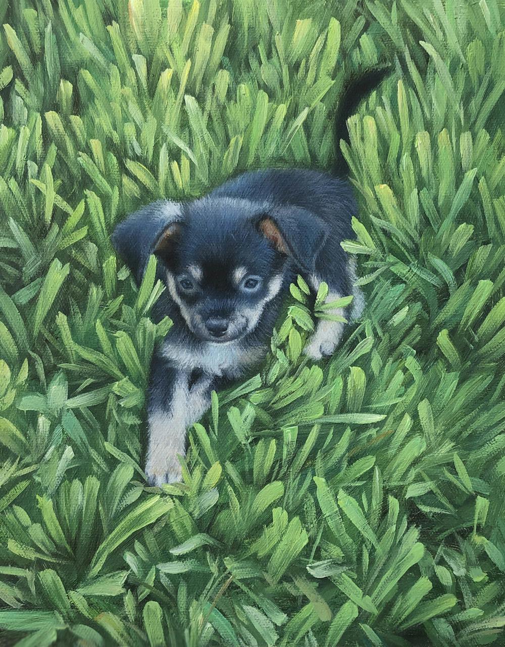 Artist-Rendered Painting